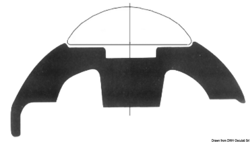 In PVC semi-rigido, rotoli da 24 m.