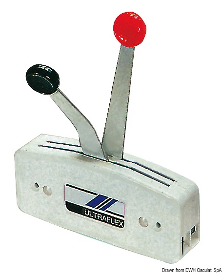 Munita degli appositi kit, monta cavi di ogni tipo. Senza kit é adatta per motori Mercury.