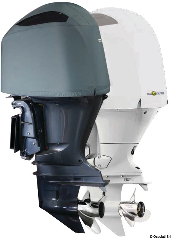 Sagomato specificamente per il modello di motore, protezione adatta allo storage in area aperta. Fabbricati in tessuto ATLAS 340 g/m2 impermeabile, traspirante e UV resistente.