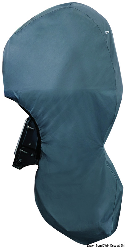 Sagomato specificamente per il modello di motore, protezione adatta allo storage in area aperta. Fabbricati in tessuto ATLAS 340 g/m2 impermeabile, traspirante e UV resistente.