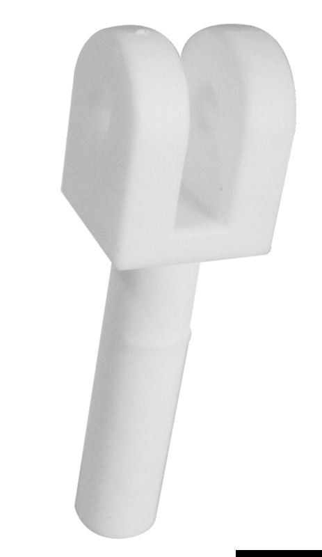 Fabbricato in nylon bianco