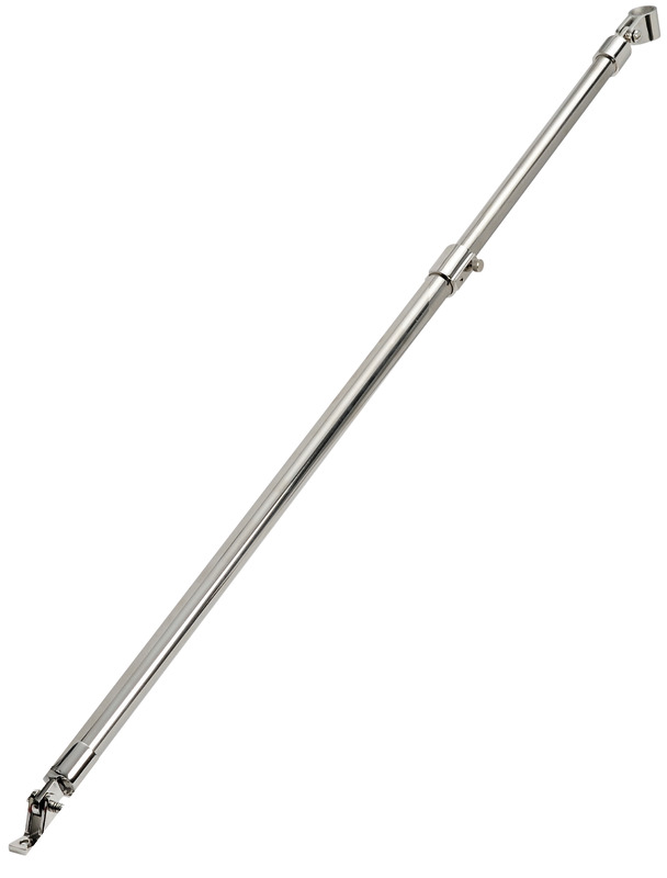 Fabbricati in acciaio inox lucidato a specchio Ø 22/25 mm, sorreggono il tendalino nella parte posteriore.