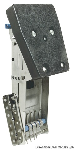 Completamente in acciaio inox, di grande robustezza.