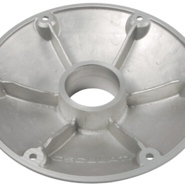 Spare support polished anodized aluminium Ø 165mm