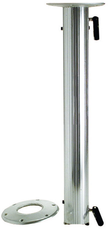 In alluminio anodizzato. Basi sia superiore che inferiore estremamente basse (sporgenza solo 15 mm), da montare senza alcun incasso. Altre lunghezze su richiesta.
