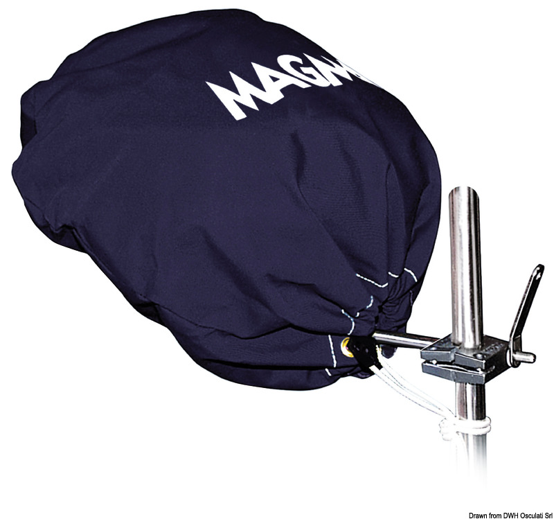 Fabbricato in cordura sumbrella, protegge il barbecue sia installato sia a riposo.