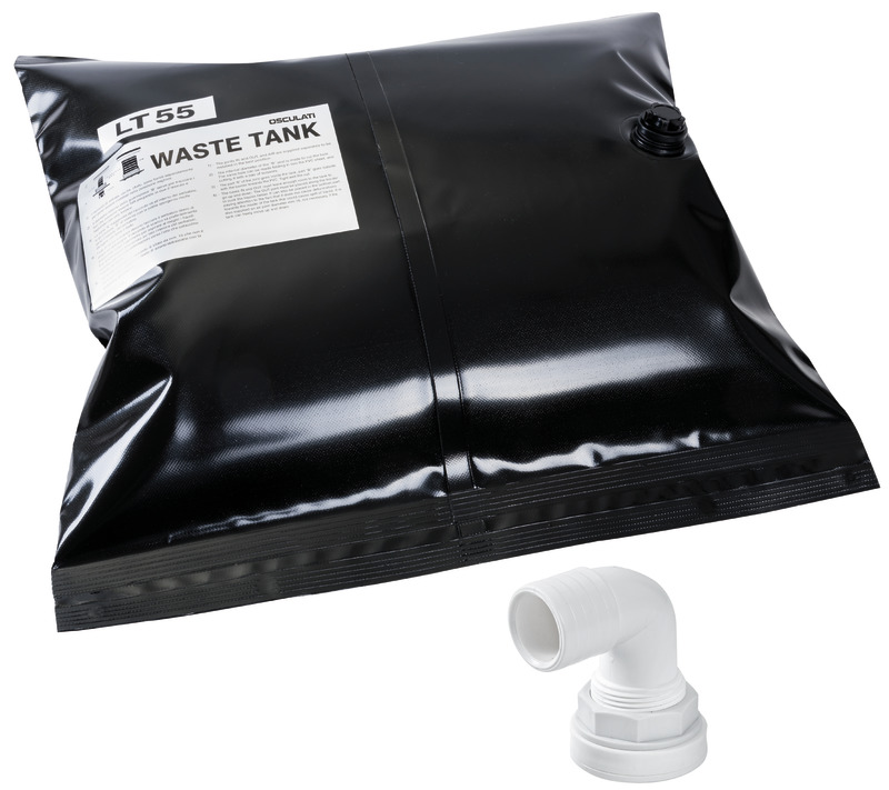 Fabbricati con uno speciale tessuto con barriera anti-odore non traspirante. Ideali per quelle barche che, sprovviste di serbatoio raccolta acque nere, se ne vogliono dotare senza procedere a modifiche complicate in sentina. Completi di bocchettoni Ø 38 mm per riempimento e svuotamento. I bocchettoni si possono montare nella posizione più conveniente, curando che il serbatoio abbia la possibilità di gonfiarsi e sgonfiarsi liberamente.