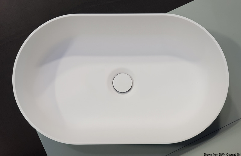 Lavabo in colore Opaco dall’estetica moderna e sottile.Versione con piletta incorporata dello stesso colore “tinta su tinta”.Per minimo 20 pezzi è possibile avere anche la versione Tonda con piletta bianca pre-assemblata.Per minimo 20 pezzi è possibile richiedere verniciatura esterna in RAL.