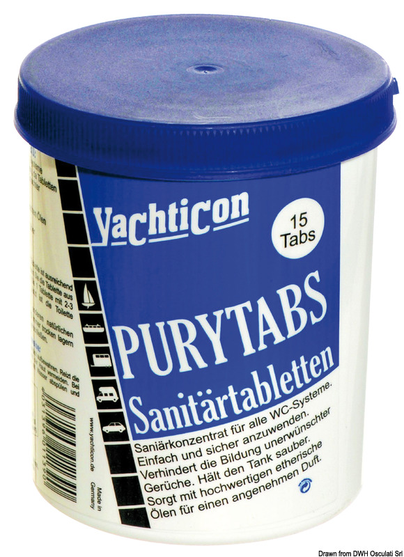 Un sistema semplice e sicuro per evitare cattivi odori dal WC e mantenere pulita la tanica acque nere.