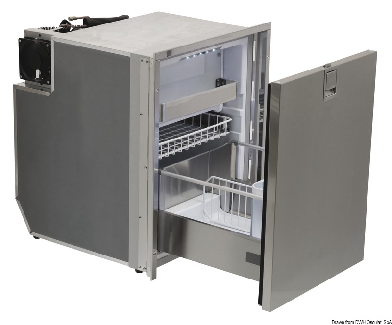 Completi di compressore Secop a voltaggio universale 12/24V.I modelli clean touch sono caratterizzati da una superficie anti-impronta.
