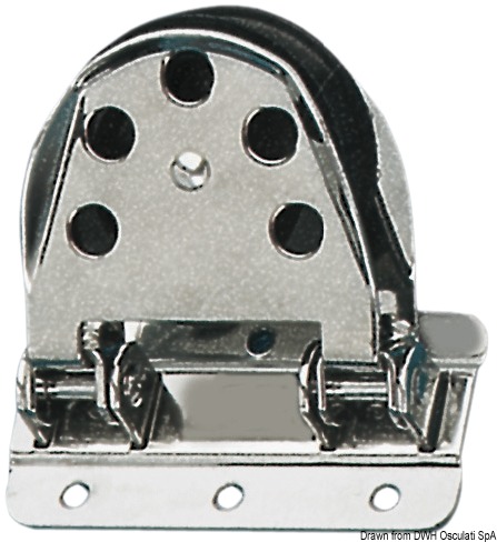 In acciaio inox.