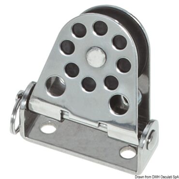 Carcassa in acciaio inox.