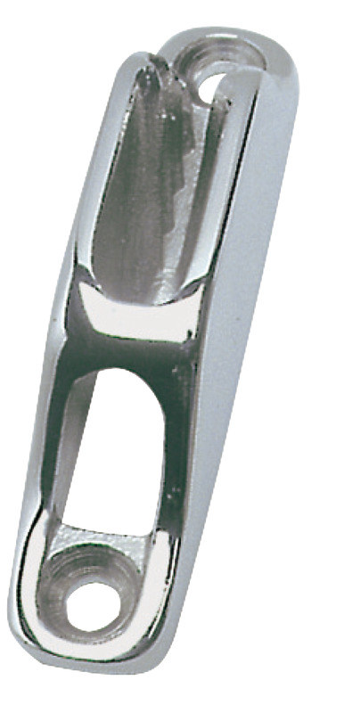 In acciaio inox AISI 316 microfuso, bloccaggio a denti conici, lucidati a specchio.