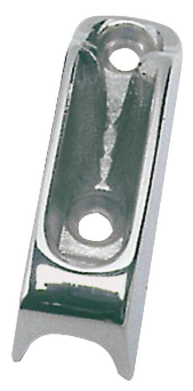In acciaio inox AISI 316 microfuso, bloccaggio a denti conici, lucidati a specchio.
