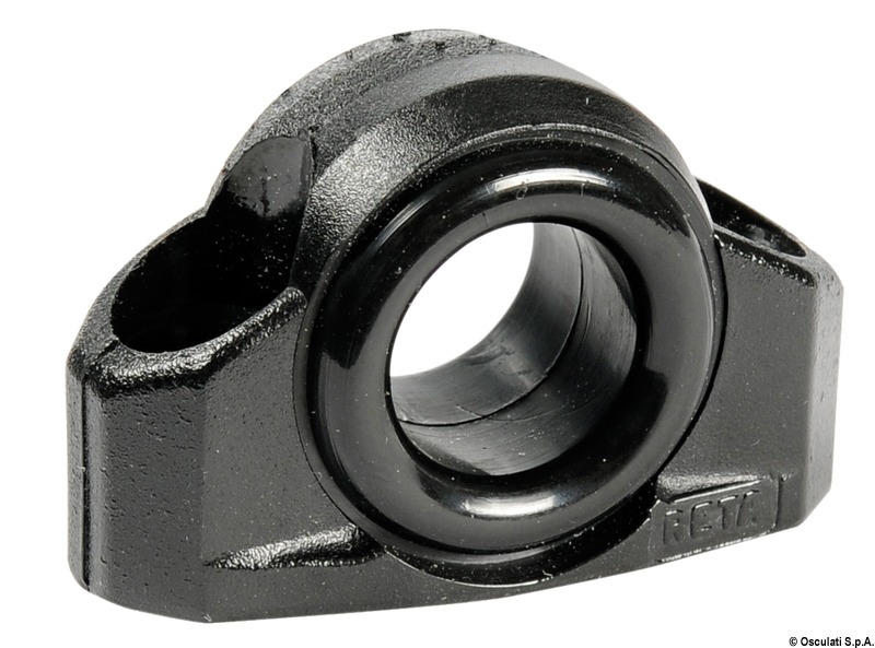 Black nylon sheet fairlead 9 mm
