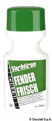Pulisce e protegge con una sola operazione qualsiasi prodotto in gomma o PVC (parabordi, profili parabordo, giunti in gomma, guarnizioni ecc.).Non contiene polish, non scioglie ne la gomma ne il PVC.Confezione da 500 ml.