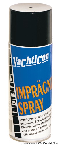 Pulisce, rigenera e rende nuovamente impermeabile coperture per vele, teloni copertoni, tendalini ecc. Non cambia i colori. Adatto sia per tessuti sintetici che naturali.Confezione da 400 ml.
