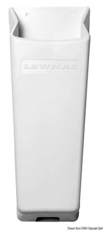 Realizzata in PVC con trattamento anti raggi UV, ha una resistenza eccellente alle intemperie. Fissaggio nella parte posteriore e foro di drenaggio.