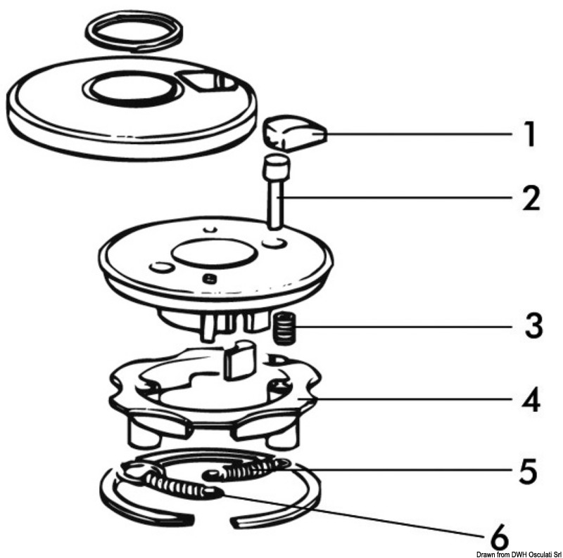 SS pin f.third speed coupling