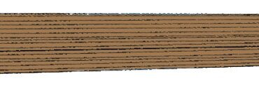Teak strip 100x10x2000 mm