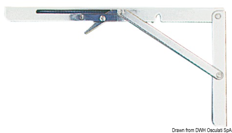 Per tavoli 71.202.00; 71.202.60; 71.202.70, in acciaio inox 316, forniti in kit con il necessario per il fissaggio ai tubi della colonnina Ø 22/30 mm.