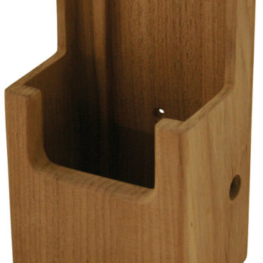 Teak VHF rack 132x73x43 mm