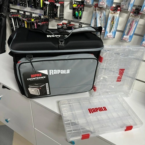 BORSA RAPALA MOLTO COMODA CHE PUO' OSPITARE SETTE SCATOLE
