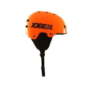 casco arancione jobe per il divertimento in acqua