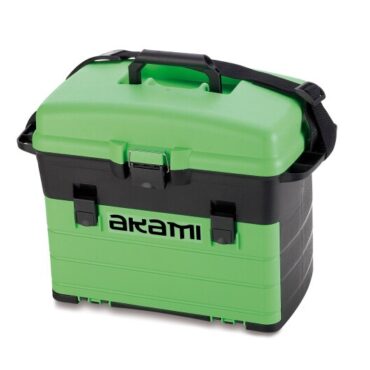 Bauletto pesca antiurto.  Akami MTB-30 è una pratica valigetta porta accessori, realizzata in PVC rigido e munita di scatole modulati indicate per l’organizzazione ed il trasporto di muniteria da pesca. Indicato per qualsiasi tecnica di pesca.

Ampio vano porta accessori
3 Scatole porta minuteria
Tracolla regolabile