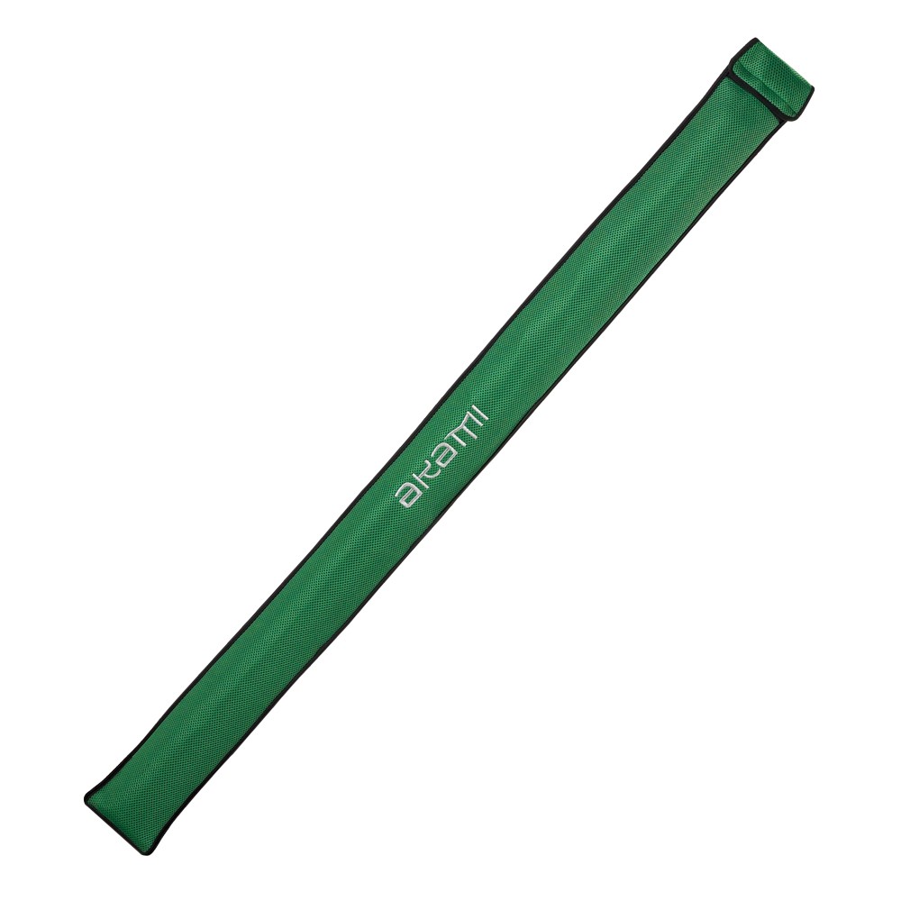 FODERO AKAMI PREMIUM, custodia in tela con scomparti individuali, ideale per canne a tre sezioni. Chiusura a velcro.