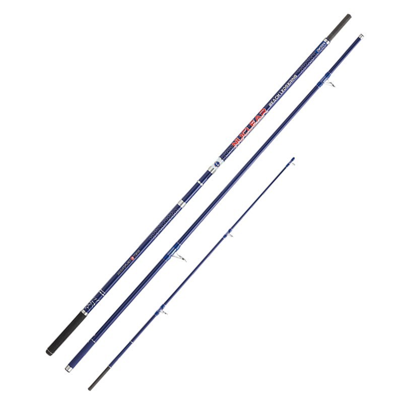 Canna progettata da pescatori professionisti per pescatori professionisti per la modalità di “beach ledgering”, ultraleggera e sottilissima. In carbonio Toray 40T ad otto microfibre a spirale. Sistema multi-tip che permette di ottenere tre diverse azioni in una stessa canna. Incorpora tre vettini con i quali si permette al pescatore di utilizzare sempre l’azione ideale. Questi vettini in carbonio “Flexi Tip” son in grado di rilevare anche la minima toccata. Studiata per la pesca a corta e media distanza, una modalità di pesca molto utilizzata nel surfcasting professionista. Dotata di anelli Fuji e porta mulinello Fuji NS6 con sistema di allineamento delle sezioni “R Line”, progettato da Akami Japan. Massima sicurezza e facilità di allineamento. Custodia Akami Premium in dotazione.