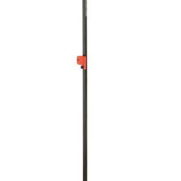Puntale reggicanna in lega di carbonio intrecciato con poggiacanna bicchierini di sosteno in plastica. Un picchetto da surfcasting, firmato Akami, pratico e leggero munito di sacca per il trasporto.