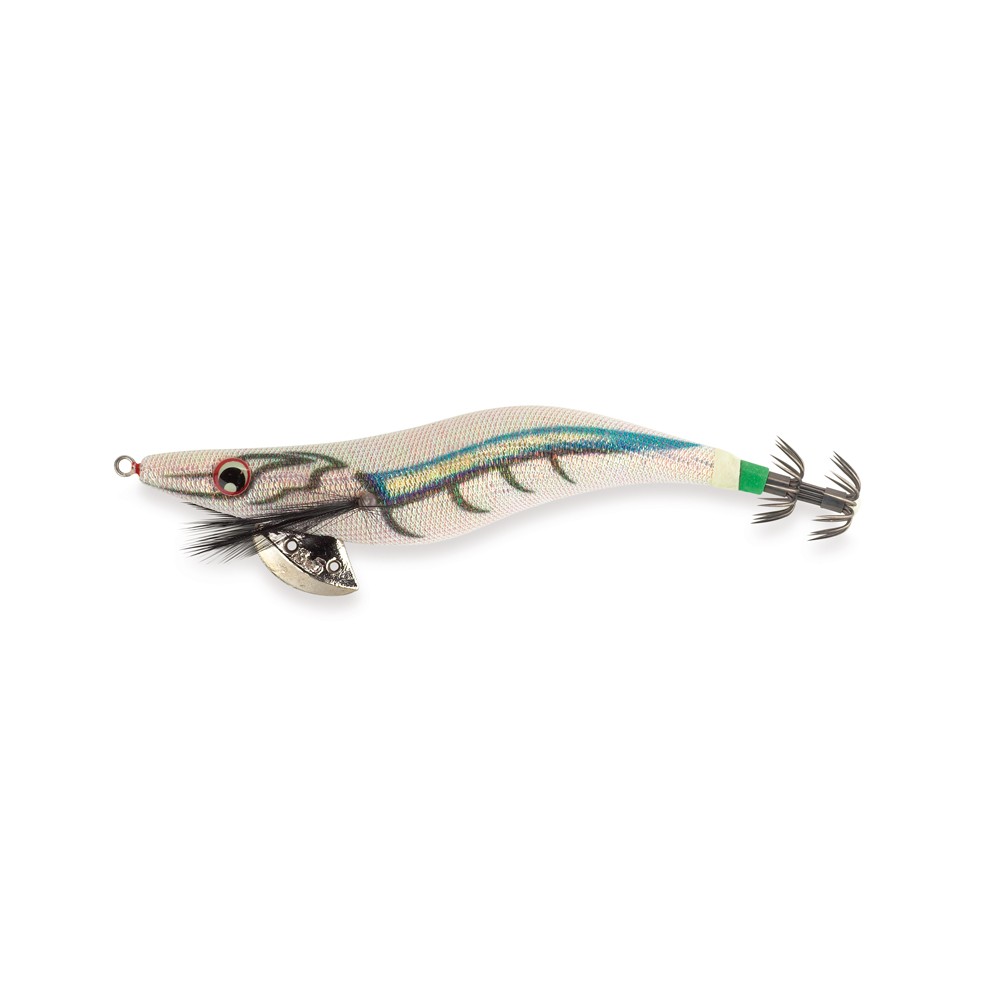 La totanara Akami Yurei è un attrezzo di pesca bilanciato con materiali di alta qualità. Dotata di rattling e doppia luminescenza verde/rossa, è visibile e attraente per i cefalopodi. Disponibile in diverse misure per adattarsi a diverse modalità di pesca. Massimizza le tue possibilità di successo nella cattura di seppie e calamari.