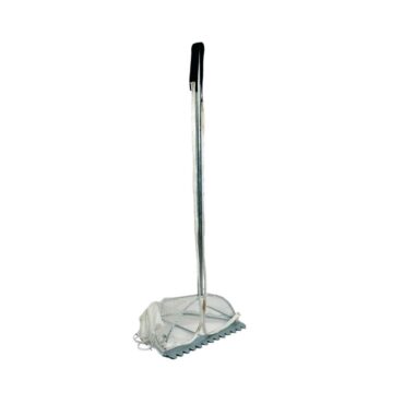 Rastrello Professionale Sele per Vongole, Cozze e Telline – Rete e Pettine in Metallo - 49X18X35