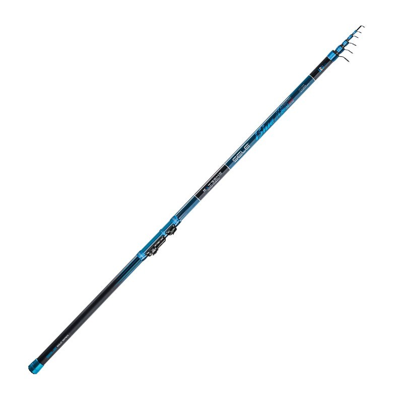 Canna bolognese leggera e bilanciata che punta sull’affidabilità. La canna da pesca, Blue Air, è stata ideata per la cattura di grosse prede a bolognese da riva e da scogliera. Sottile e slanciata, presenta un fusto in carbonio alto modulo ed anelli medium Sea Guide.Fusto in High Modular Carbon Anelli monoponte