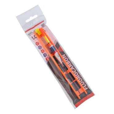 Galleggiante montato con fluorocarbon pronto all’uso consigliato per le teniche di pesa bolognes e canne fisse.

Galleggiante e piombo Split Shot
Lenza madre 7 mt
Terminale filo cira 80/100 cm