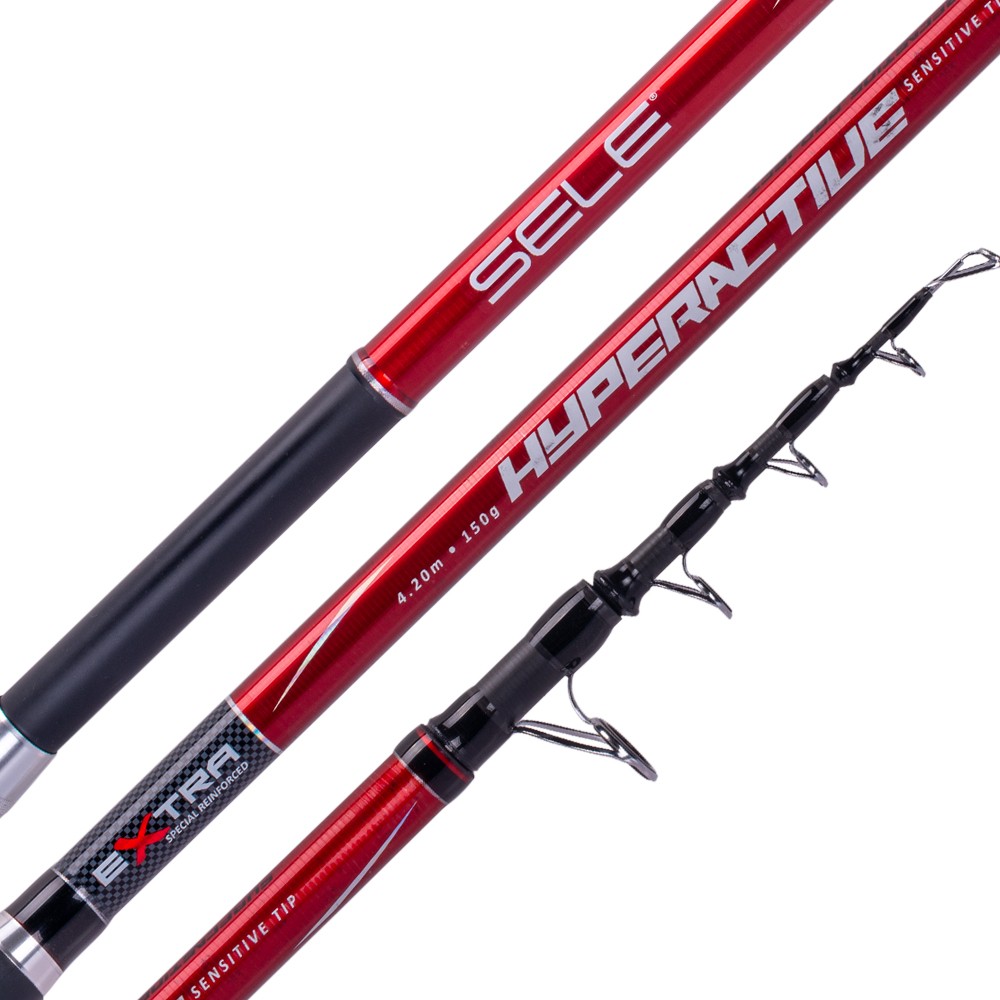 Sele Hyperactive serie di canne proposta in tre potenze per far fronte ad ogni esigenza del surf. Fuso in carbonio alto modulo leggero e reattivo e vetta solida molto sensibile. Anelli di ottima qualità e placca ergonomica completano questa canna dall’ottima qualità prezzo.
Fusto in Hight Modular Carbon
Sensitive Tip
Impugnatura in gomma