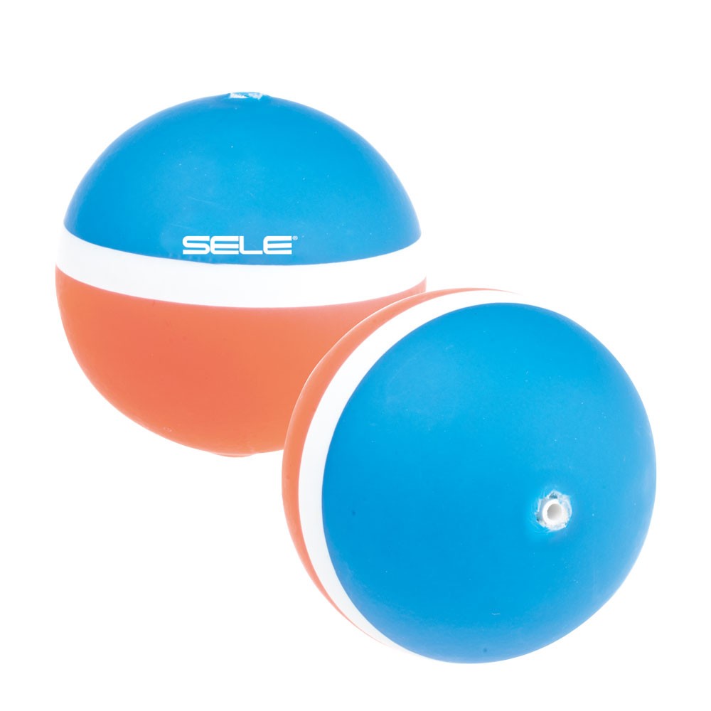 Galleggiante da pesca con foro passante idoneo per pescare nei fiumi e nei laghi. Sele Sfera è un galleggiante scorrevole a palla indicato per la pesca a siluro, munito di porta starlight.