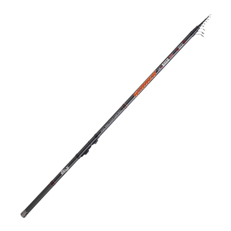 Winner Bolo è una canna da pesca concepita per la pesca bolognese. Il suo fusto in carbonio e l’azione di punta ne garantisco una elevata prontezza. Questa straordinaria canna telescopica è stata montata con anelli Titanium Guide e placca a slitta in alluminio leggero.Fusto in Carbon Extreme Anelli monoponte Titanium Guide