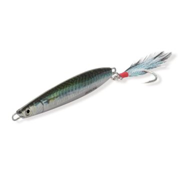 L'esca artificiale Iman Jig è una scelta ideale per la pesca verticale di specie come dentici e spigole. La sua forma appiattita ed aerodinamica, insieme alla distribuzione del peso nella parte inferiore, consente calate incredibili. Con occhi 3D e un design realistico, questa esca attira efficacemente i pesci. Montata con un amo di alta qualità e una piuma bianca con filamenti olografici, è un vero magnet per le prede del mare. Perfetta per la pesca a spinning e vertical jigging.
