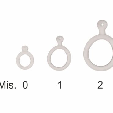 Misura 0: Ø esca min. 6 mm - Ø esca max 10 mm
Misura 1: Ø esca min. 10 mm - Ø esca max 18 mm
Misura 2: Ø esca min. 16 mm - Ø esca max 25 mm
Busta da 18 pezzi, confezione da 10 buste.
