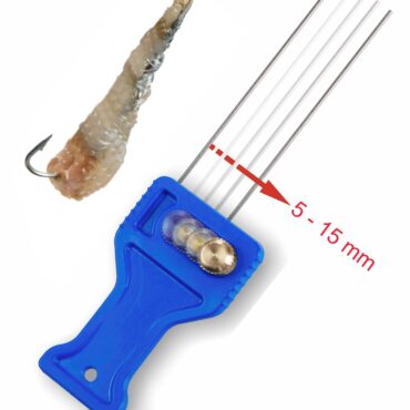 Ago doppio inox, ottimo per facilitare l’innesco sull’amo di sardine, cozze, gamberi, cannolicchi etc. La distanza tra gli aghi può essere variata da 5 a 15 mm permettendo così con un solo attrezzo di realizzare micro inneschi oppure bocconi più voluminosi.
Busta da 1 pezzo, confezione da 10 buste.