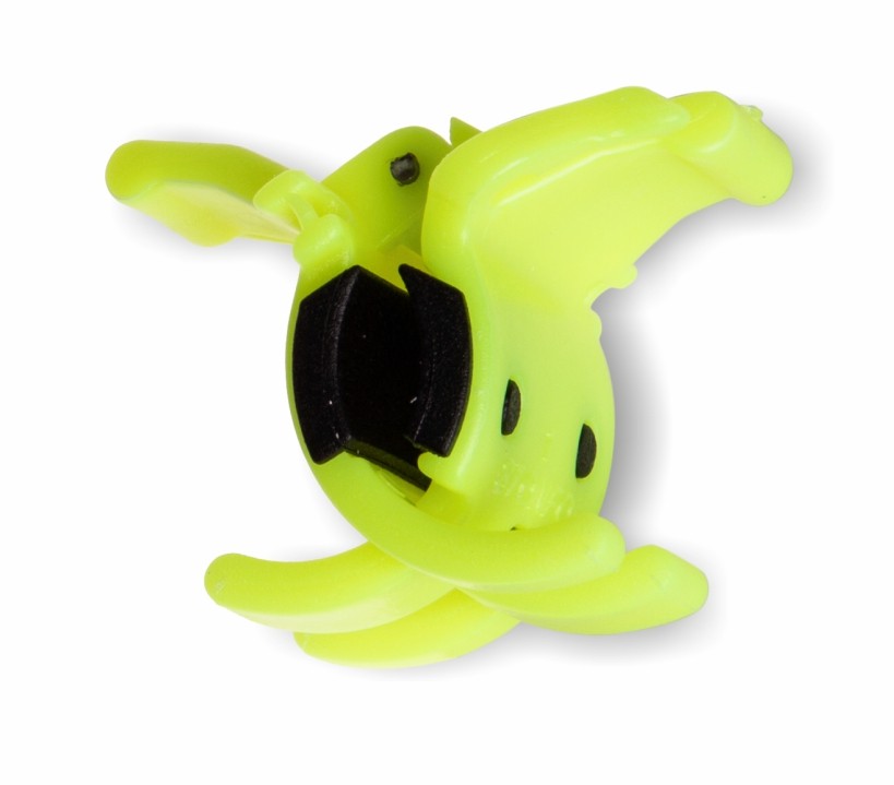 Clip a molla con guancette in gomma antiscivolo. Studiata appositamente per la pesca alla trota. Sostiene saldamente la bombarda, striscio etc. sulla canna durante gli spostamenti. Blocca il filo lungo la canna da pesca quando viene riposta.

Adatta per canne da Ø 6 a Ø 22 mm.

Busta da 2 pezzi, confezione da 10 buste.