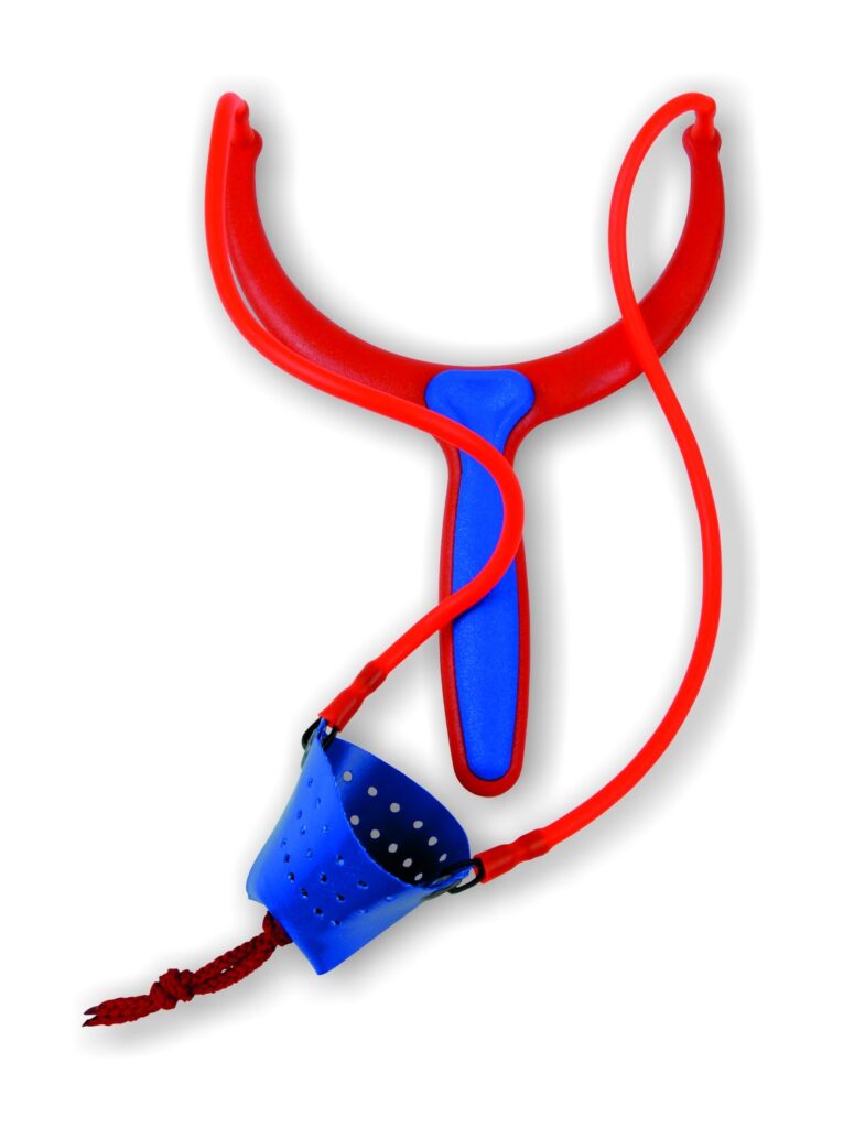 Fionda grande con elastici di buona potenza e bicchierino grande con supporto plastico interno.

Busta da 1 pezzo, confezione da 10 buste.