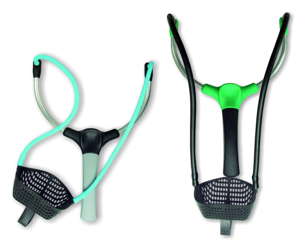 Forcelle in alluminio con impugnatura in plastica anatomica e bicchierino in gomma morbida per pastura. Munite di elastici di notevole potenza sono state studiate per il lancio di pastura a grandissima distanza.

Busta da 1 pezzo, confezione da 10 buste.