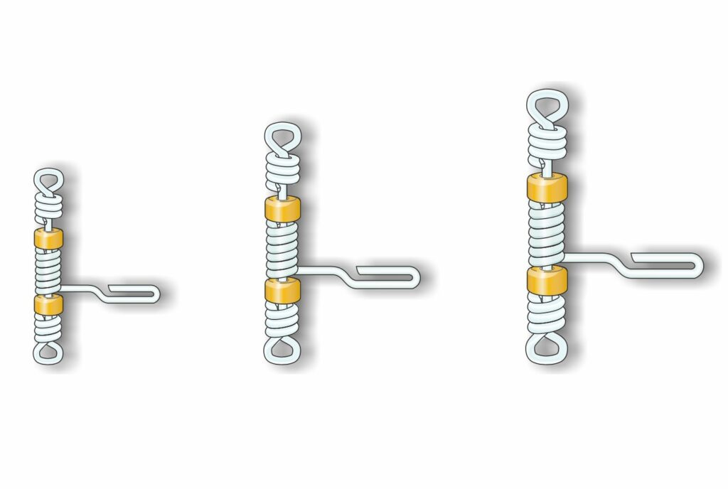 Dispositivo in acciaio inox per il cambio rapido dei finali per bolentino, beach legering e surf casting. Molto efficace e semplice nel montaggio. 3 misure.

Busta da 2 pezzi, confezione da 10 buste.
