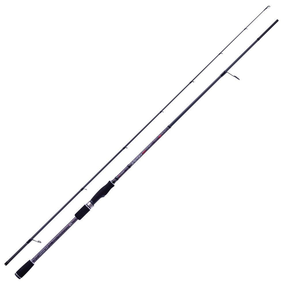 Nelson MH la canna da spinning performante di casa STR, idonea sia nella pesca in acque dolci che in mare. Presenta un fusto in carbonio HMC dall’azione progressiva, placca porta mulinello VSS ed equipaggiata con anelli serie “K” adatti sia all’uso del monofilo che del trecciato. La canna è rifinita con una impugnatura in Eva e un design d’impatto. Una gamma ideale sia per i principianti sia per i pescatori più esperti.Fusto in Carbon HMCAnelli monoponte serie KLAG + KTAG Placca porta mulinello VSSImpugnatura ergonomica in Eva