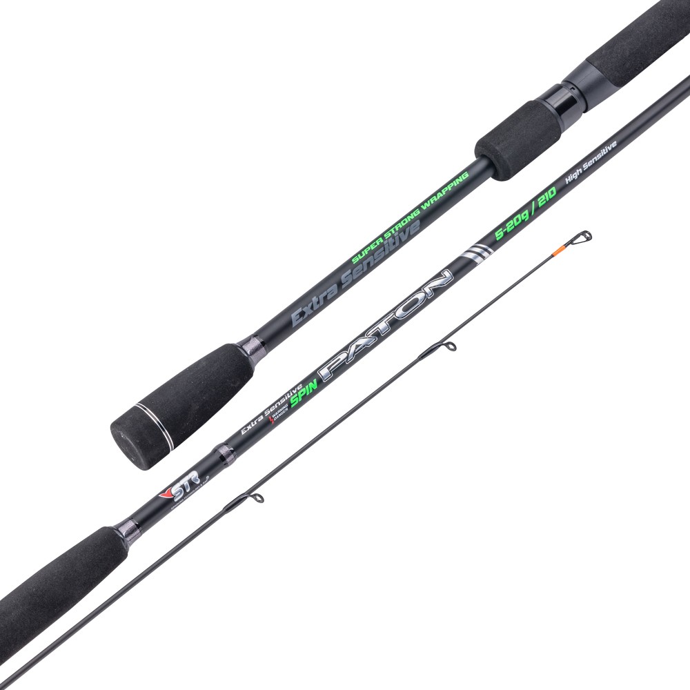 Canna da spinning STR PATON con un sorprendente rapporto qualità-prezzo. I fusto leggero, realizzato in carbonio, dotata di anelli e porta mulinello di alta qualità, oltre a impugnature in EVA ad alta densità. Disponibile in diverse lunghezze e due pesi di lancio per offrire sempre l'opzione perfetta per ogni pescatore che utilizza esche artificiali!
Fusto robusto in carbonio
Azione rapida
Guide anti-groviglio in acciaio inox
Porta mulinello ergonomico e impugnatura in EVA