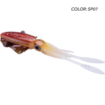Sugoi Cuttlefish, squid gommoso che grazie alla sua azione di nuoto riesce a simulare un vero calamo. Ideali per la pesca da fondo.