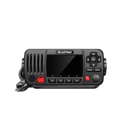interessante vhf fisso plastimo con antenna integrata remoto per dotazione sicurezza